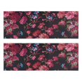 thumbnail image 1 of Kitchen Rugs Sets Of 2,Pioneer Flower Floral Print Pattern Anti Fatigue Kitchen Mat Rugs Non Slip Washable,Decorative Kitchen Floor Mats for Kitchen,Sink,Laundry,17"X47", 1 of 5