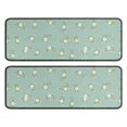thumbnail image 1 of Kitchen Rugs Sets Of 2,Pioneer Flower Floral Print Pattern Anti Fatigue Kitchen Mat Rugs Non Slip Washable,Decorative Kitchen Floor Mats for Kitchen,Sink,Laundry,17X47 Inch, 1 of 5