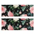 thumbnail image 1 of Kitchen Rugs Sets Of 2,Pioneer Flower Floral Print Pattern Anti Fatigue Kitchen Mat Rugs Non Slip Washable,Decorative Kitchen Floor Mats for Kitchen,Sink,Laundry,17"X47", 1 of 5