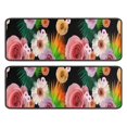 thumbnail image 1 of Kitchen Rugs Sets Of 2,Pioneer Flower Floral Print Pattern Anti Fatigue Kitchen Mat Rugs Non Slip Washable,Decorative Kitchen Floor Mats for Kitchen,Sink,Laundry,17"x47"+17"x47", 1 of 5