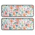 thumbnail image 1 of Kitchen Rugs Sets Of 2,Pioneer Flower Floral Print Pattern Anti Fatigue Kitchen Mat Rugs Non Slip Washable,Decorative Kitchen Floor Mats for Kitchen,Sink,Laundry,17"x47"+17"x47", 1 of 5