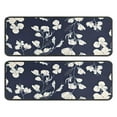 thumbnail image 1 of Kitchen Rugs Sets Of 2,Pioneer Flower Floral Print Pattern Anti Fatigue Kitchen Mat Rugs Non Slip Washable,Decorative Kitchen Floor Mats for Kitchen,Sink,Laundry,17"x47"+17"x47", 1 of 5