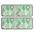 thumbnail image 1 of Kitchen Rugs Sets Of 2,Pioneer Flower Floral Print Pattern Anti Fatigue Kitchen Mat Rugs Non Slip Washable,Decorative Kitchen Floor Mats for Kitchen,Sink,Laundry,17"x47"+17"x47", 1 of 5
