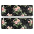 thumbnail image 1 of Kitchen Rugs Sets Of 2,Pioneer Flower Floral Print Pattern Anti Fatigue Kitchen Mat Rugs Non Slip Washable,Decorative Kitchen Floor Mats for Kitchen,Sink,Laundry,17"x47"+17"x47", 1 of 5