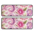 thumbnail image 1 of Kitchen Rugs Sets Of 2,Pioneer Flower Floral Print Pattern Anti Fatigue Kitchen Mat Rugs Non Slip Washable,Decorative Kitchen Floor Mats for Kitchen,Sink,Laundry,17"x47"+17"x47", 1 of 5