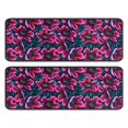 thumbnail image 1 of Kitchen Rugs Sets Of 2,Pioneer Flower Floral Print Pattern Anti Fatigue Kitchen Mat Rugs Non Slip Washable,Decorative Kitchen Floor Mats for Kitchen,Sink,Laundry,17"x47"+17"x47", 1 of 5
