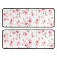 thumbnail image 1 of Kitchen Rugs Sets Of 2,Pioneer Flower Floral Print Pattern Anti Fatigue Kitchen Mat Rugs Non Slip Washable,Decorative Kitchen Floor Mats for Kitchen,Sink,Laundry,17"x47"+17"x47", 1 of 5