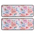 thumbnail image 1 of Kitchen Rugs Sets Of 2,Pioneer Flower Floral Print Pattern Anti Fatigue Kitchen Mat Rugs Non Slip Washable,Decorative Kitchen Floor Mats for Kitchen,Sink,Laundry,17"x47"+17"x47", 1 of 5