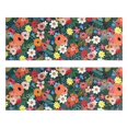 thumbnail image 1 of Kitchen Rugs Sets Of 2,Pioneer Flower Floral Print Pattern Anti Fatigue Kitchen Mat Rugs Non Slip Washable,Decorative Kitchen Floor Mats for Kitchen,Sink,Laundry,17"X47", 1 of 5