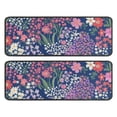 thumbnail image 1 of Kitchen Rugs Sets Of 2,Pioneer Flower Floral Print Pattern Anti Fatigue Kitchen Mat Rugs Non Slip Washable,Decorative Kitchen Floor Mats for Kitchen,Sink,Laundry,17"x47"+17"x47", 1 of 5