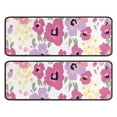 thumbnail image 1 of Kitchen Rugs Sets Of 2,Pioneer Flower Floral Print Pattern Anti Fatigue Kitchen Mat Rugs Non Slip Washable,Decorative Kitchen Floor Mats for Kitchen,Sink,Laundry,17"x47"+17"x47", 1 of 5