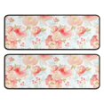 thumbnail image 1 of Kitchen Rugs Sets Of 2,Pioneer Flower Floral Print Pattern Anti Fatigue Kitchen Mat Rugs Non Slip Washable,Decorative Kitchen Floor Mats for Kitchen,Sink,Laundry,17"x47"+17"x47", 1 of 5