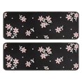 thumbnail image 1 of Kitchen Rugs Sets Of 2,Pioneer Flower Floral Print Pattern Anti Fatigue Kitchen Mat Rugs Non Slip Washable,Decorative Kitchen Floor Mats for Kitchen,Sink,Laundry,17"x47"+17"x47", 1 of 5
