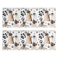 thumbnail image 1 of Kitchen Rugs Sets Of 2,Pug and Footprints Anti Fatigue Kitchen Mat Rugs Non Slip Washable,Decorative Kitchen Floor Mats for Kitchen,Sink,Laundry,17"X47", 1 of 5