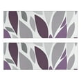 thumbnail image 1 of Kitchen Rugs Sets Of 2,Purple Leaf Pattern Anti Fatigue Kitchen Mat Rugs Non Slip Washable,Decorative Kitchen Floor Mats for Kitchen,Sink,Laundry,17"X47", 1 of 5