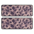 thumbnail image 1 of Kitchen Rugs Sets Of 2,Purple and Pink Leopard Pattern Anti Fatigue Kitchen Mat Rugs Non Slip Washable,Decorative Kitchen Floor Mats for Kitchen,Sink,Laundry,17"x47"+17"x47", 1 of 5