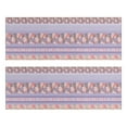 thumbnail image 1 of Kitchen Rugs Sets Of 2,Purple Pioneer Flower Striped Pattern Anti Fatigue Kitchen Mat Rugs Non Slip Washable,Decorative Kitchen Floor Mats for Kitchen,Sink,Laundry,17"X47", 1 of 5