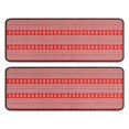 thumbnail image 1 of Kitchen Rugs Sets Of 2,Red Christmas Folk Pattern Anti Fatigue Kitchen Mat Rugs Non Slip Washable,Decorative Kitchen Floor Mats for Kitchen,Sink,Laundry,17"x47"+17"x47", 1 of 5