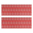 thumbnail image 1 of Kitchen Rugs Sets Of 2,Red Christmas Folk Pattern Anti Fatigue Kitchen Mat Rugs Non Slip Washable,Decorative Kitchen Floor Mats for Kitchen,Sink,Laundry,17"X47", 1 of 5