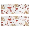 thumbnail image 1 of Kitchen Rugs Sets Of 2,Red Christmas Gingerbread Man Pattern Anti Fatigue Kitchen Mat Rugs Non Slip Washable,Decorative Kitchen Floor Mats for Kitchen,Sink,Laundry,17"X47", 1 of 5