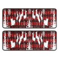 thumbnail image 1 of Kitchen Rugs Sets Of 2,Red Christmas Pattern Anti Fatigue Kitchen Mat Rugs Non Slip Washable,Decorative Kitchen Floor Mats for Kitchen,Sink,Laundry,17"x47"+17"x47", 1 of 5