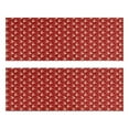 thumbnail image 1 of Kitchen Rugs Sets Of 2,Red Christmas Reindeer Pattern Anti Fatigue Kitchen Mat Rugs Non Slip Washable,Decorative Kitchen Floor Mats for Kitchen,Sink,Laundry,17"X47", 1 of 5
