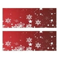 thumbnail image 1 of Kitchen Rugs Sets Of 2,Red Christmas Snowflake Pattern Anti Fatigue Kitchen Mat Rugs Non Slip Washable,Decorative Kitchen Floor Mats for Kitchen,Sink,Laundry,17"X47", 1 of 5