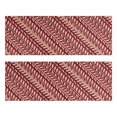 thumbnail image 1 of Kitchen Rugs Sets Of 2,Red Christmas Striped Pattern Anti Fatigue Kitchen Mat Rugs Non Slip Washable,Decorative Kitchen Floor Mats for Kitchen,Sink,Laundry,17"X47", 1 of 5