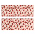 thumbnail image 1 of Kitchen Rugs Sets Of 2,Red Christmas Tree Pattern Anti Fatigue Kitchen Mat Rugs Non Slip Washable,Decorative Kitchen Floor Mats for Kitchen,Sink,Laundry,17"X47", 1 of 5