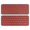 thumbnail image 1 of Kitchen Rugs Sets Of 2,Red Christmas Tree Pattern Anti Fatigue Kitchen Mat Rugs Non Slip Washable,Decorative Kitchen Floor Mats for Kitchen,Sink,Laundry,17"x47"+17"x47", 1 of 5
