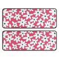 thumbnail image 1 of Kitchen Rugs Sets Of 2,Red Daisy Flower Green Centers Pattern Anti Fatigue Kitchen Mat Rugs Non Slip Washable,Decorative Kitchen Floor Mats for Kitchen,Sink,Laundry,17"x47"+17"x47", 1 of 5