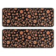 thumbnail image 1 of Kitchen Rugs Sets Of 2,Red Dog Art Footprint Anti Fatigue Kitchen Mat Rugs Non Slip Washable,Decorative Kitchen Floor Mats for Kitchen,Sink,Laundry,17"x47"+17"x47", 1 of 5