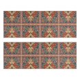thumbnail image 1 of Kitchen Rugs Sets Of 2,Red Ethnic Geometric Pattern Anti Fatigue Kitchen Mat Rugs Non Slip Washable,Decorative Kitchen Floor Mats for Kitchen,Sink,Laundry,17"X47", 1 of 5