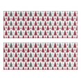thumbnail image 1 of Kitchen Rugs Sets Of 2,Red and Gray Christmas Tree Pattern Anti Fatigue Kitchen Mat Rugs Non Slip Washable,Decorative Kitchen Floor Mats for Kitchen,Sink,Laundry,17"X47", 1 of 5