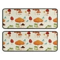 thumbnail image 1 of Kitchen Rugs Sets Of 2,Red Mushroom Frog Light Pattern Anti Fatigue Kitchen Mat Rugs Non Slip Washable,Decorative Kitchen Floor Mats for Kitchen,Sink,Laundry,17"x47"+17"x47", 1 of 5