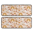 thumbnail image 1 of Kitchen Rugs Sets Of 2,Red Mushroom Rainbow Light Pattern Anti Fatigue Kitchen Mat Rugs Non Slip Washable,Decorative Kitchen Floor Mats for Kitchen,Sink,Laundry,17"x47"+17"x47", 1 of 5
