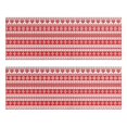 thumbnail image 1 of Kitchen Rugs Sets Of 2,Red and White Christmas Pattern Anti Fatigue Kitchen Mat Rugs Non Slip Washable,Decorative Kitchen Floor Mats for Kitchen,Sink,Laundry,17"X47", 1 of 5