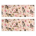 thumbnail image 1 of Kitchen Rugs Sets Of 2,Shepherd Dog and Flower Floral Anti Fatigue Kitchen Mat Rugs Non Slip Washable,Decorative Kitchen Floor Mats for Kitchen,Sink,Laundry,17"X47", 1 of 5