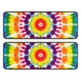 thumbnail image 1 of Kitchen Rugs Sets Of 2,Tie Dye Rainbow Concentric Circles Pattern Anti Fatigue Kitchen Mat Rugs Non Slip Washable,Decorative Kitchen Floor Mats for Kitchen,Sink,Laundry,17"x47"+17"x47", 1 of 5