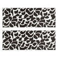 thumbnail image 1 of Kitchen Rugs Sets Of 2,White and Black Of Leopard Print Anti Fatigue Kitchen Mat Rugs Non Slip Washable,Decorative Kitchen Floor Mats for Kitchen,Sink,Laundry,17"X47", 1 of 5