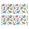 thumbnail image 1 of Kitchen Rugs Sets Of 2,White Cartoon Dinosaurs Cacti Pattern Anti Fatigue Kitchen Mat Rugs Non Slip Washable,Decorative Kitchen Floor Mats for Kitchen,Sink,Laundry,17"X47", 1 of 5