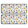 thumbnail image 1 of Kitchen Rugs Sets Of 2,White Cartoon Dinosaurs Knights Pattern Anti Fatigue Kitchen Mat Rugs Non Slip Washable,Decorative Kitchen Floor Mats for Kitchen,Sink,Laundry,17"x47"+17"x47", 1 of 5