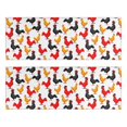 thumbnail image 1 of Kitchen Rugs Sets Of 2,White Chicken Rooster Pattern Anti Fatigue Kitchen Mat Rugs Non Slip Washable,Decorative Kitchen Floor Mats for Kitchen,Sink,Laundry,17"X47", 1 of 5