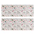 thumbnail image 1 of Kitchen Rugs Sets Of 2,White Christmas Deer and Gift Pattern Anti Fatigue Kitchen Mat Rugs Non Slip Washable,Decorative Kitchen Floor Mats for Kitchen,Sink,Laundry,17"X47", 1 of 5