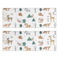 thumbnail image 1 of Kitchen Rugs Sets Of 2,White Christmas Forest Animal Pattern Anti Fatigue Kitchen Mat Rugs Non Slip Washable,Decorative Kitchen Floor Mats for Kitchen,Sink,Laundry,17"X47", 1 of 5
