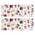 thumbnail image 1 of Kitchen Rugs Sets Of 2,White Christmas Santa and Gift Pattern Anti Fatigue Kitchen Mat Rugs Non Slip Washable,Decorative Kitchen Floor Mats for Kitchen,Sink,Laundry,17"X47", 1 of 5