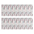 thumbnail image 1 of Kitchen Rugs Sets Of 2,White Christmas Tree Pattern Anti Fatigue Kitchen Mat Rugs Non Slip Washable,Decorative Kitchen Floor Mats for Kitchen,Sink,Laundry,17"X47", 1 of 5