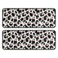 thumbnail image 1 of Kitchen Rugs Sets Of 2,White Cow Black Spot Face Pattern Anti Fatigue Kitchen Mat Rugs Non Slip Washable,Decorative Kitchen Floor Mats for Kitchen,Sink,Laundry,17"x47"+17"x47", 1 of 5