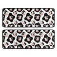 thumbnail image 1 of Kitchen Rugs Sets Of 2,White Cow Black Spot Pattern (8) Anti Fatigue Kitchen Mat Rugs Non Slip Washable,Decorative Kitchen Floor Mats for Kitchen,Sink,Laundry,17"x47"+17"x47", 1 of 5
