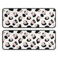 thumbnail image 1 of Kitchen Rugs Sets Of 2,White Cow Black Spot Pattern Anti Fatigue Kitchen Mat Rugs Non Slip Washable,Decorative Kitchen Floor Mats for Kitchen,Sink,Laundry,17"x47"+17"x47", 1 of 5